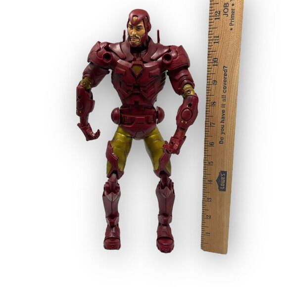 Marvel Legends Icons Iron Man 12" Action Figure 2006 Toy Biz - Picture 8 of 8